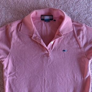 Vineyard Vines Pink Polo Shirt Tee S 100% Cotton